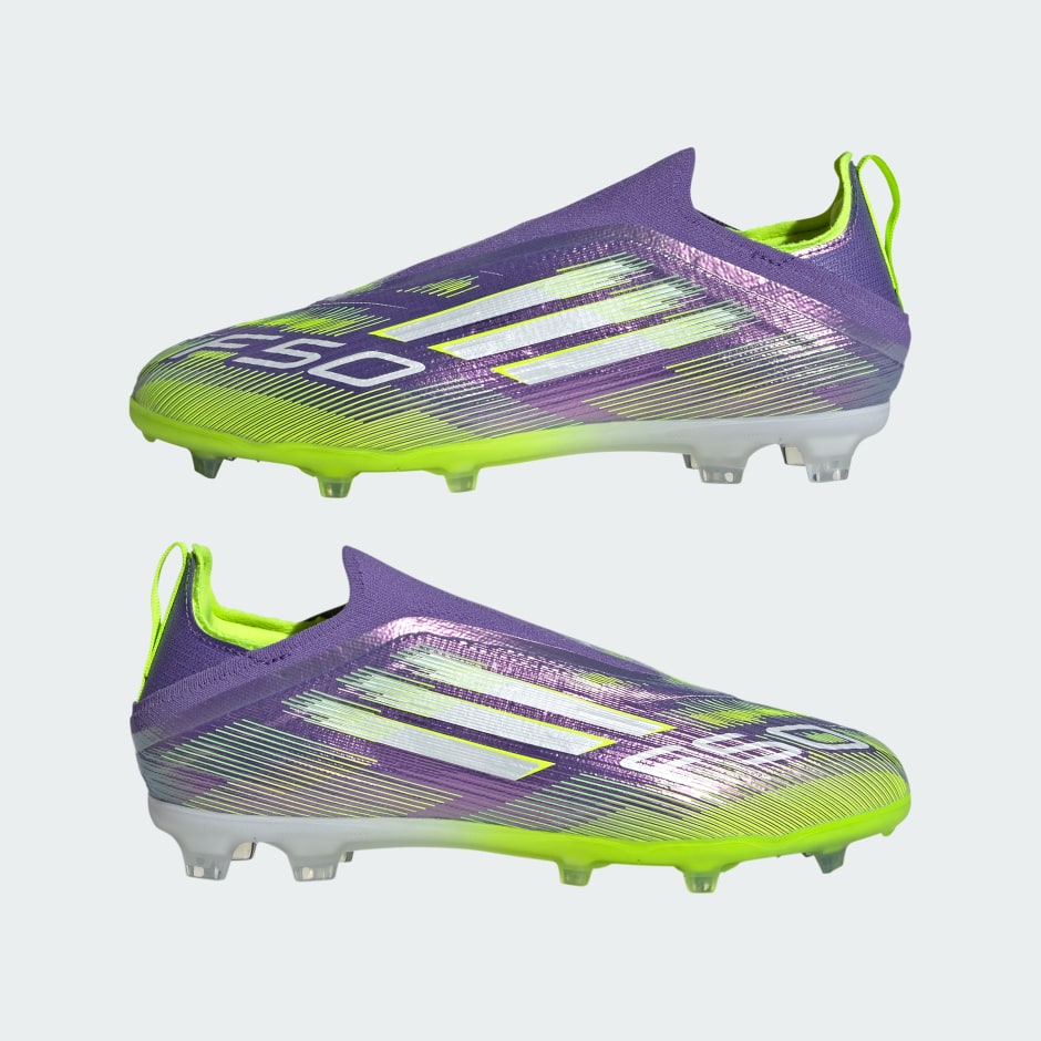 F50 Elite Laceless Firm Ground Boots Kids