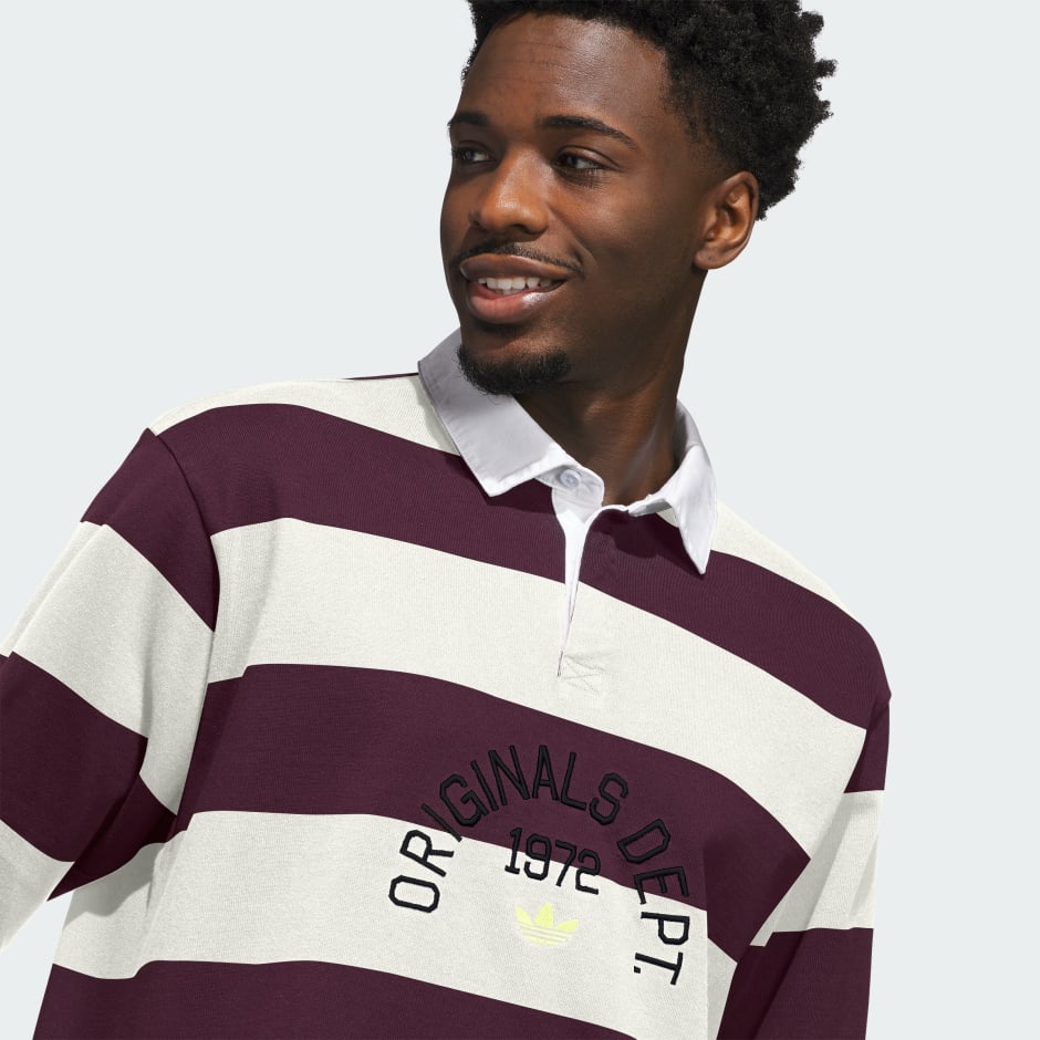 adidas Originals Dept. Striped Polo Shirt