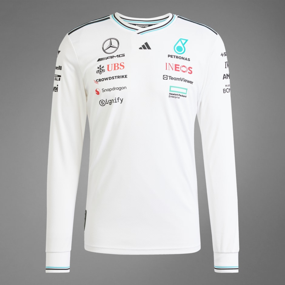 MERCEDES - AMG PETRONAS FORMULA ONE TEAM DRIVER JERSEY AUTHENTIC LONG SLEEVE