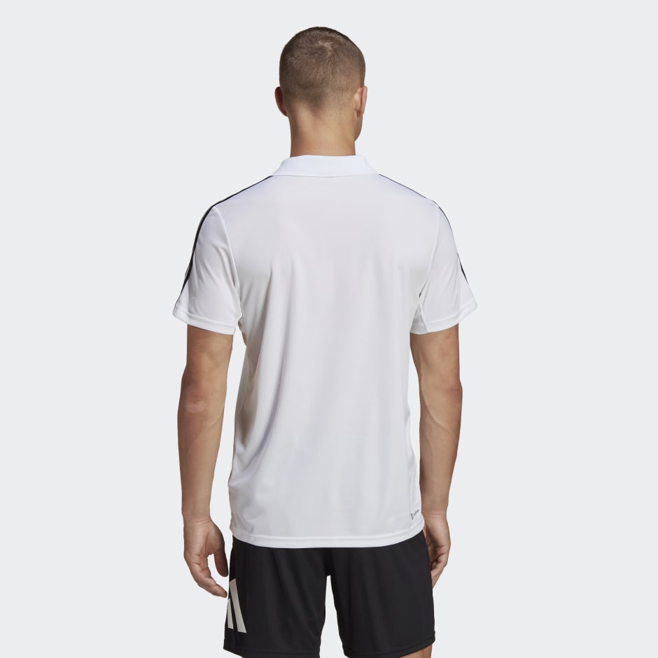 Train Essentials Piqué 3-Stripes Training Polo Shirt image number null