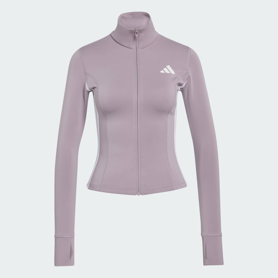 Workout Essentials Zip Through Jacket 3-Stripes