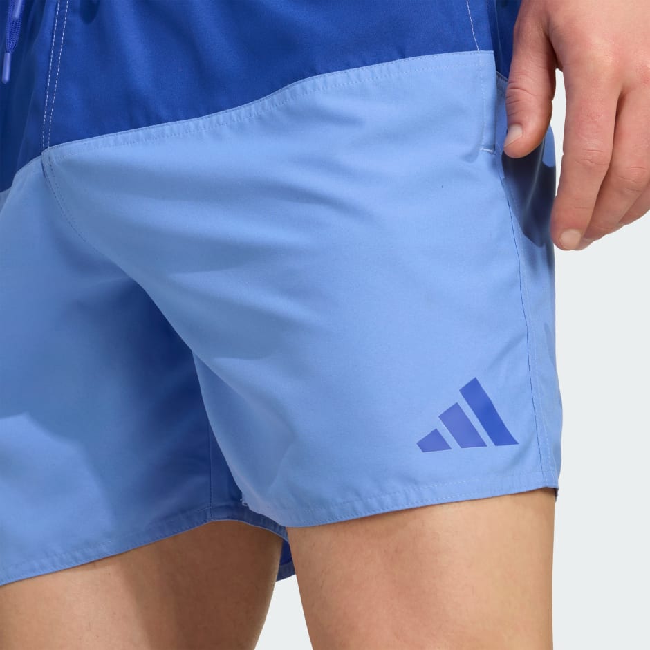 Pantaloni scurți de baie monocolor 5 inch