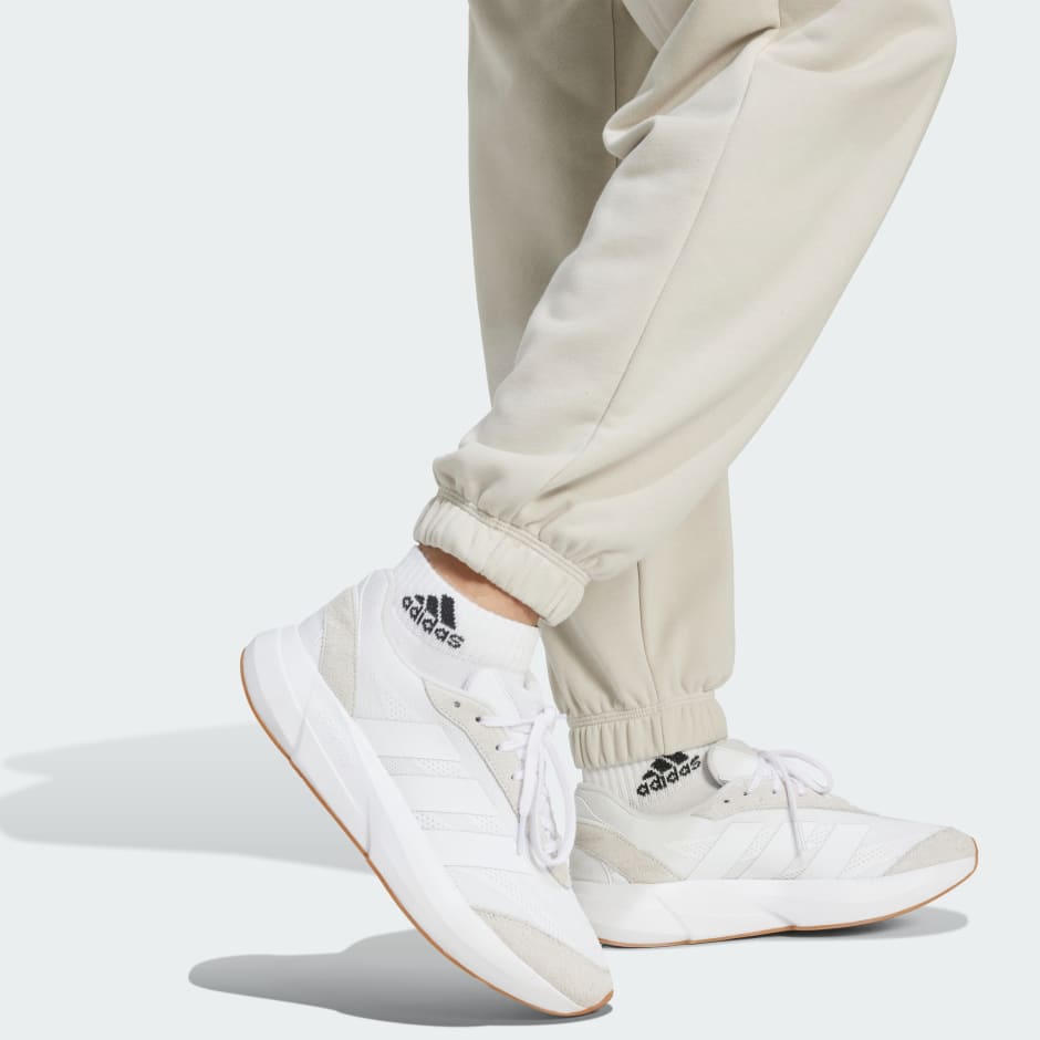 Hlače Essentials Linear French Terry Cuffed