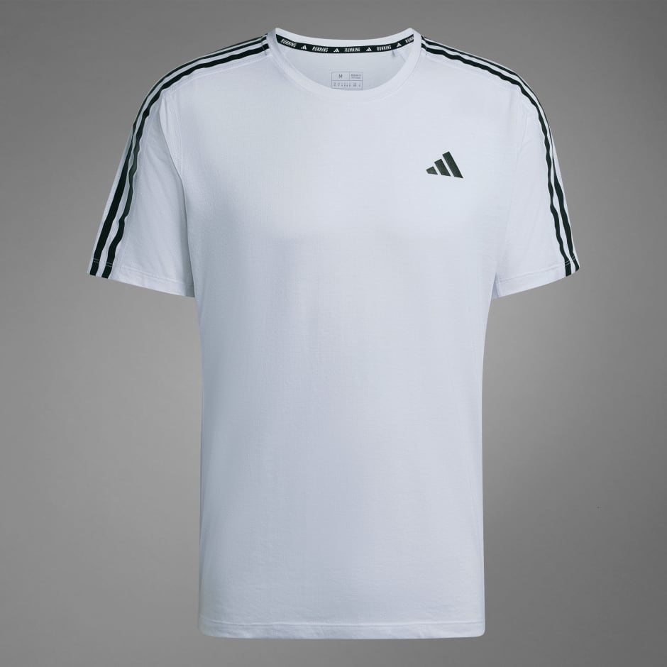 Own the Run 3-Stripes Tee