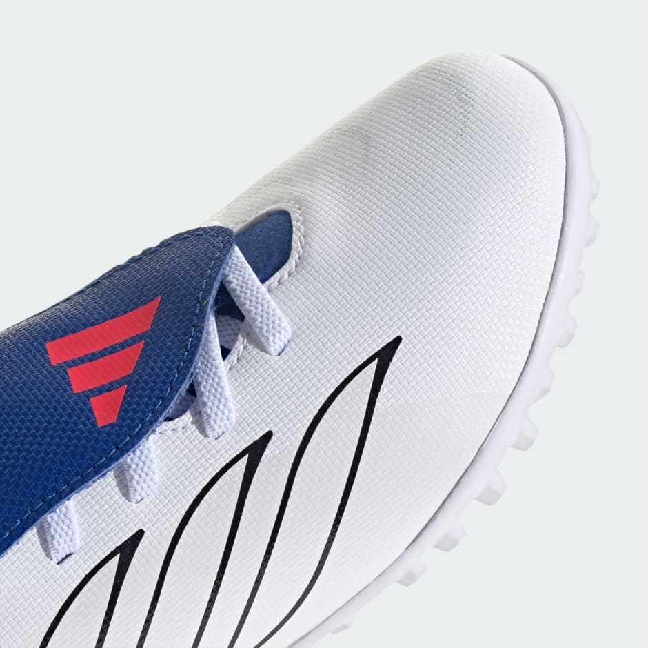 PREDATOR CLUB Fold-Over Tongue Elastic Laces Turf Football Shoes Kids