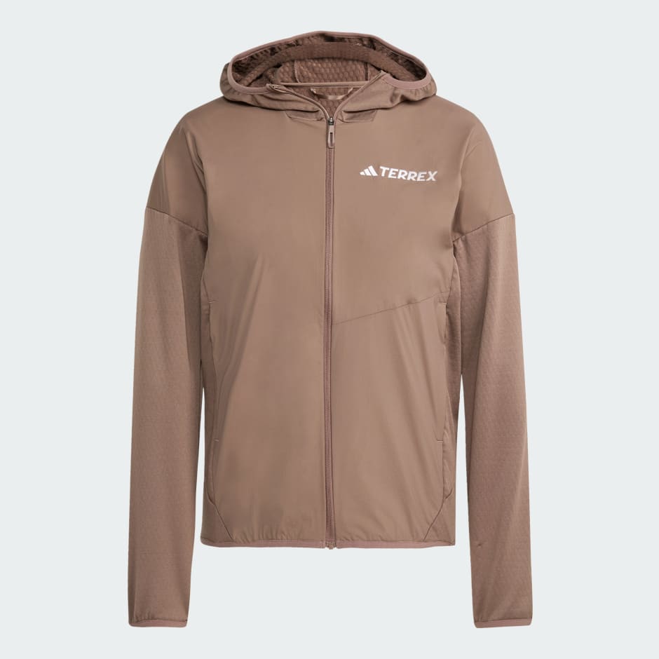جاكيت Terrex Xperior Climawarm+ Wind Light Fleece مع قبعة