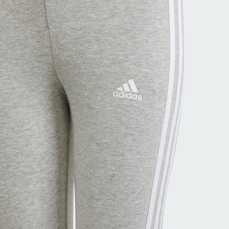 Colanți adidas Essentials, cu 3 dungi 