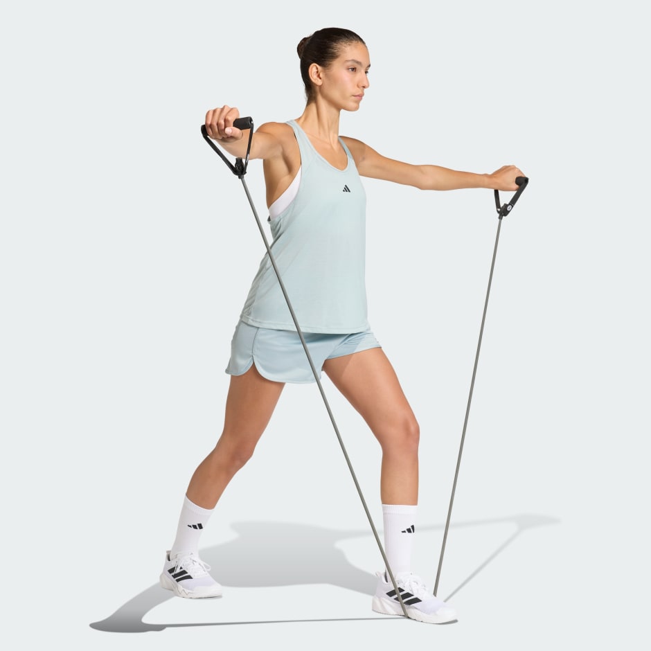 Pantaloni scurți tricotați, cu talie &icirc;naltă, Pacer Essentials