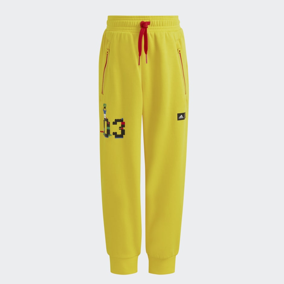 Kids Clothing - adidas x Classic LEGO® Pants - Yellow | adidas Kuwait