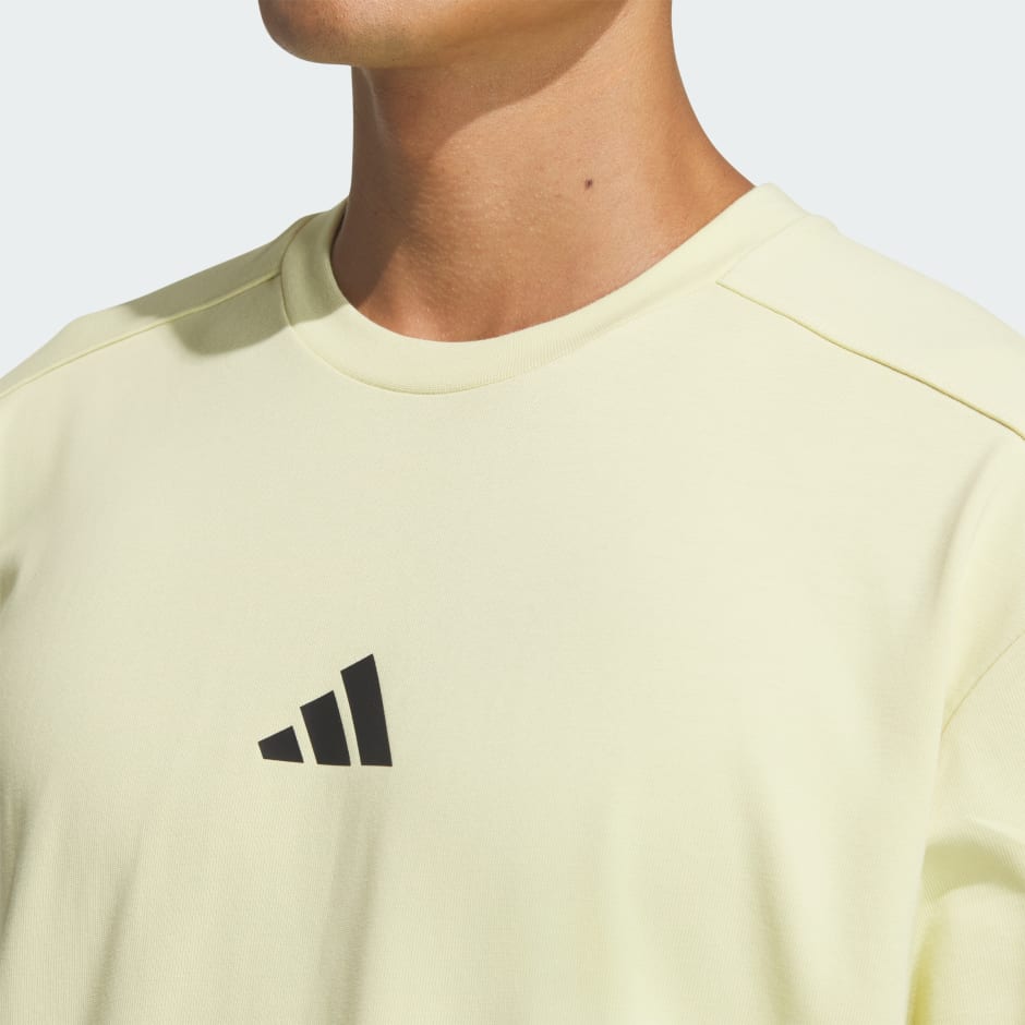 Wording Pack Loose Fit Heavy Single Jersey Short Sleeve Tee