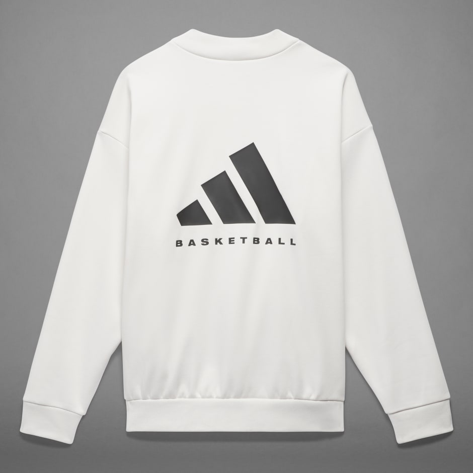 adidas Basketball Men's Olive SPT B-ball Sweatshirt Hoodie EC6232