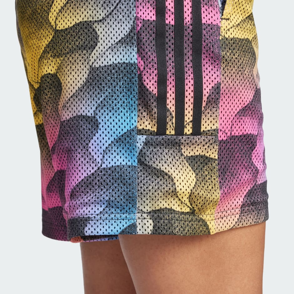 Tiro Print Mesh Summer Shorts