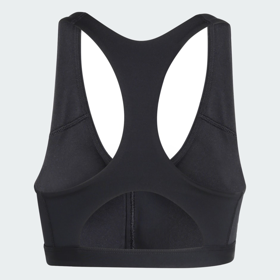 Optime Essentials Workout Zip-Front Medium Support Bra