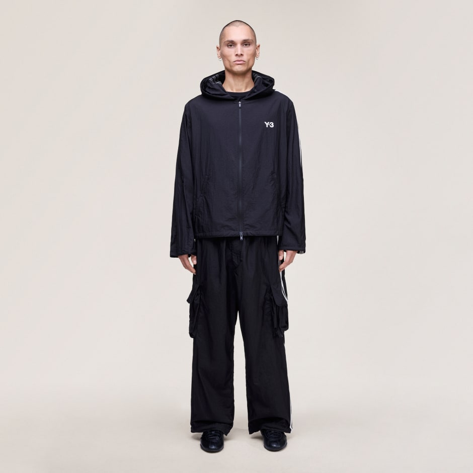 PANTALONI CARGO Y-3 NYLON WIRED 3 STRIPES