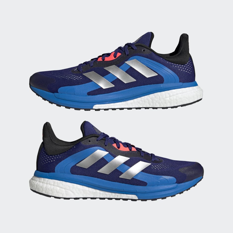 orientación Restricciones Puntuación adidas SolarGlide 4 ST Shoes - Blue | adidas KW