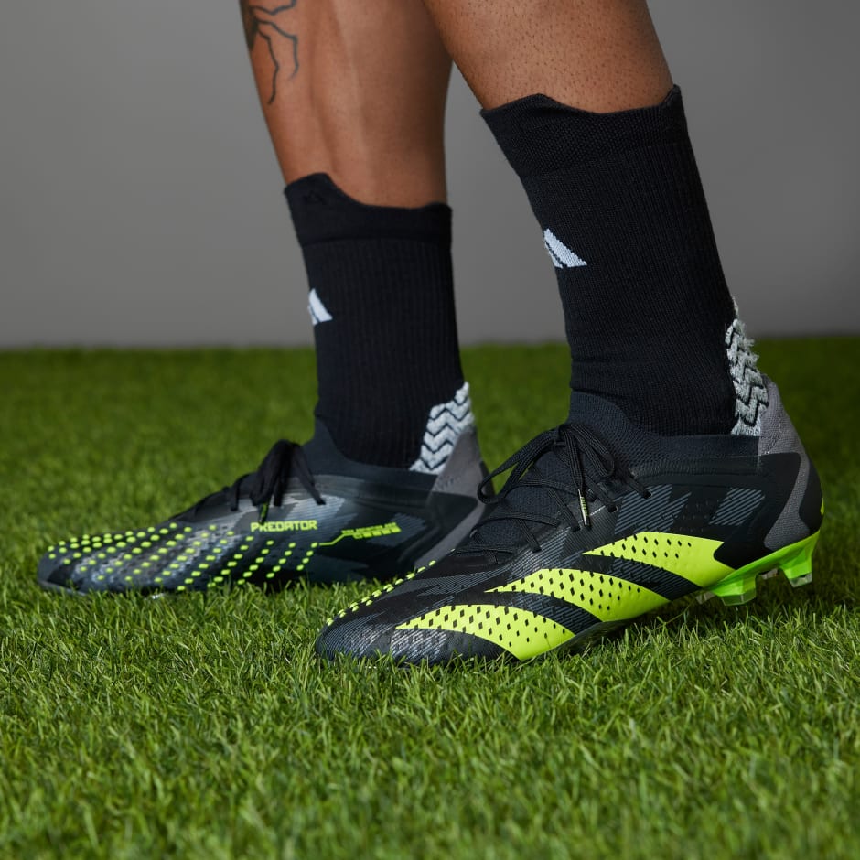 adidas Predator Accuracy Injection.1 Low Firm Ground Boots - Black ...