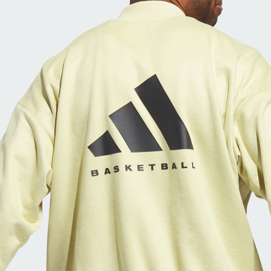 Basketball Sueded Crew Sweatshirt