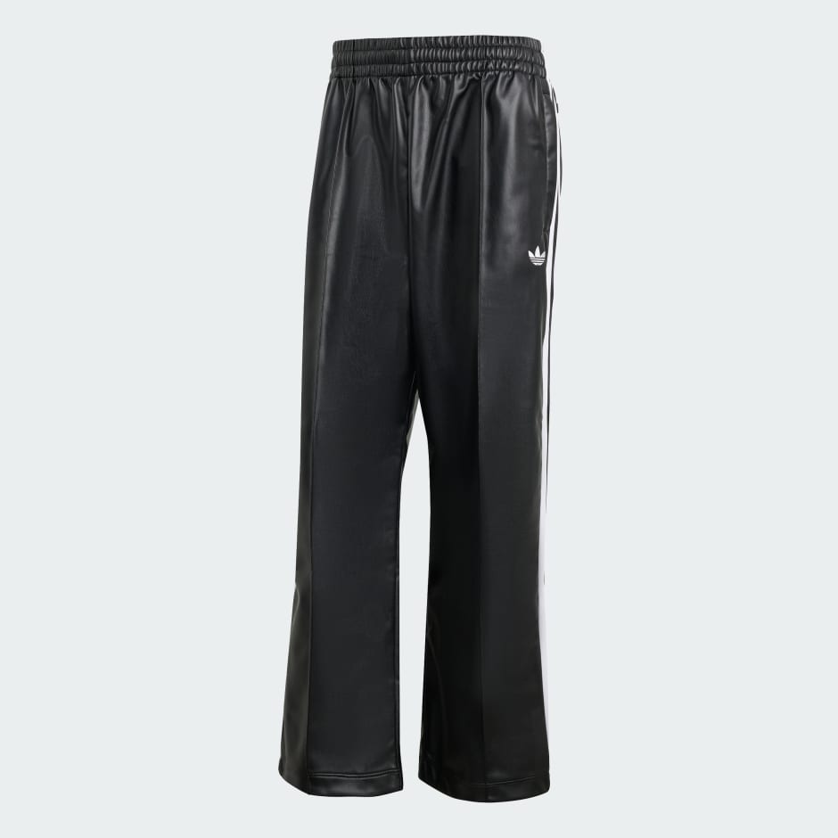 adidas x Jeremy Scott Faux Leather Wide Pants