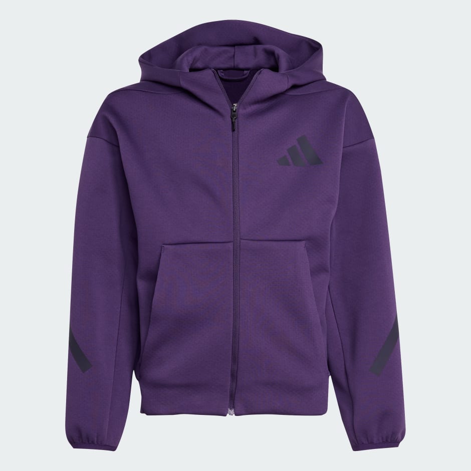 Veste de surv&ecirc;tement &agrave; capuche enti&egrave;rement zipp&eacute;e adidas Z.N.E.
