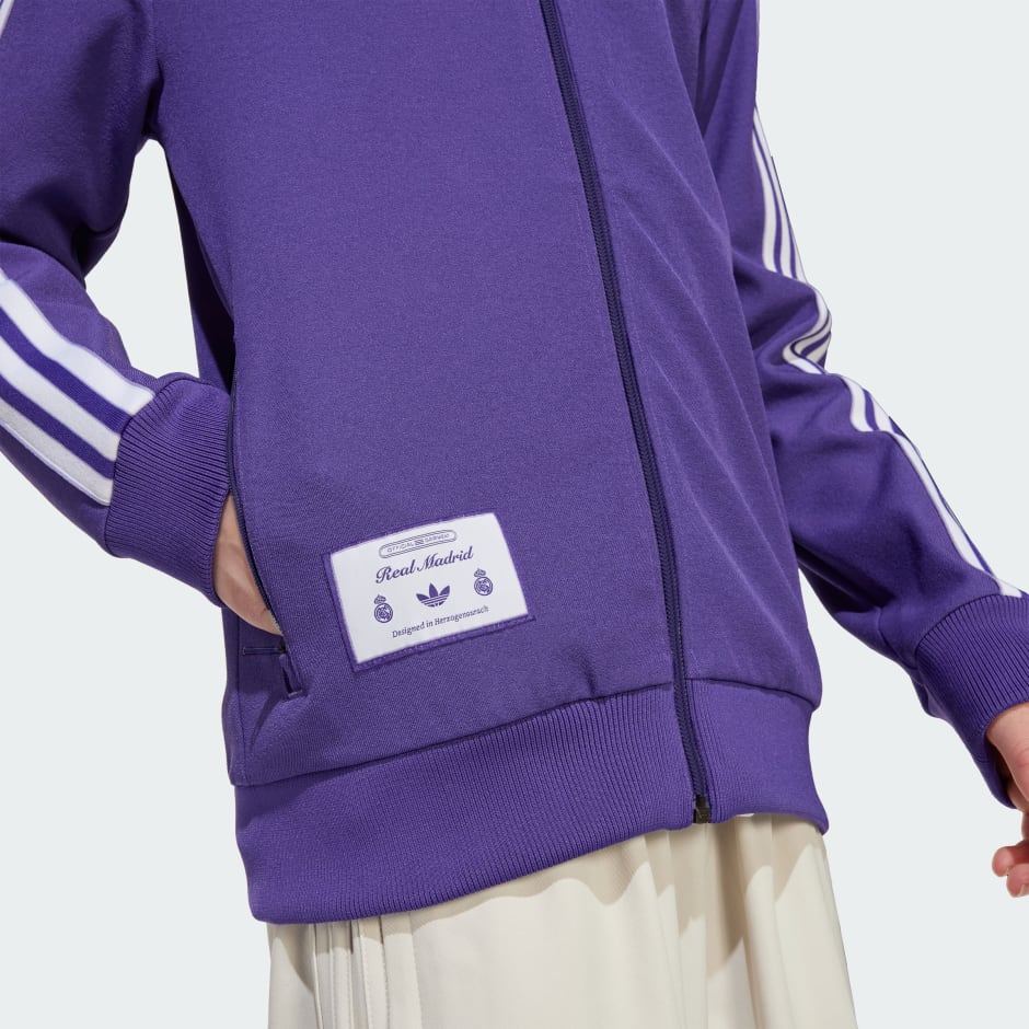 Bluză de trening Real Madrid Terrace Icons pentru copii