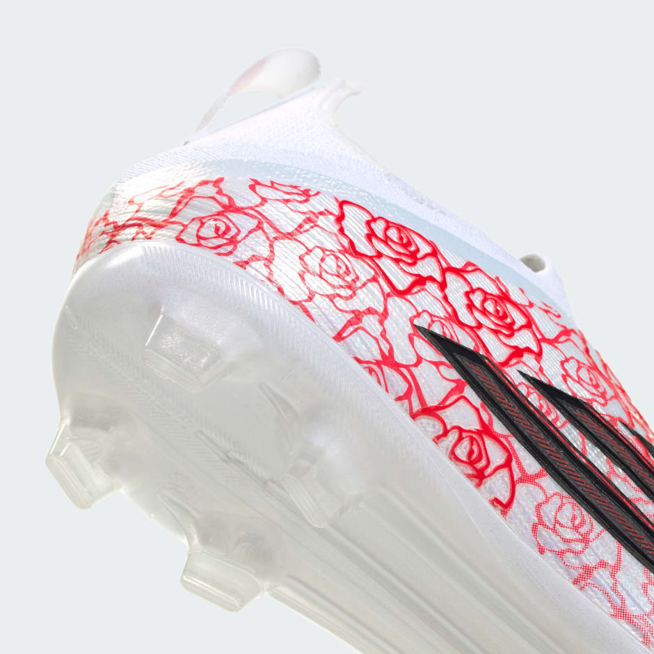 Ghete de Fotbal pentru Copii F50 Laceless pentru Teren Ferm