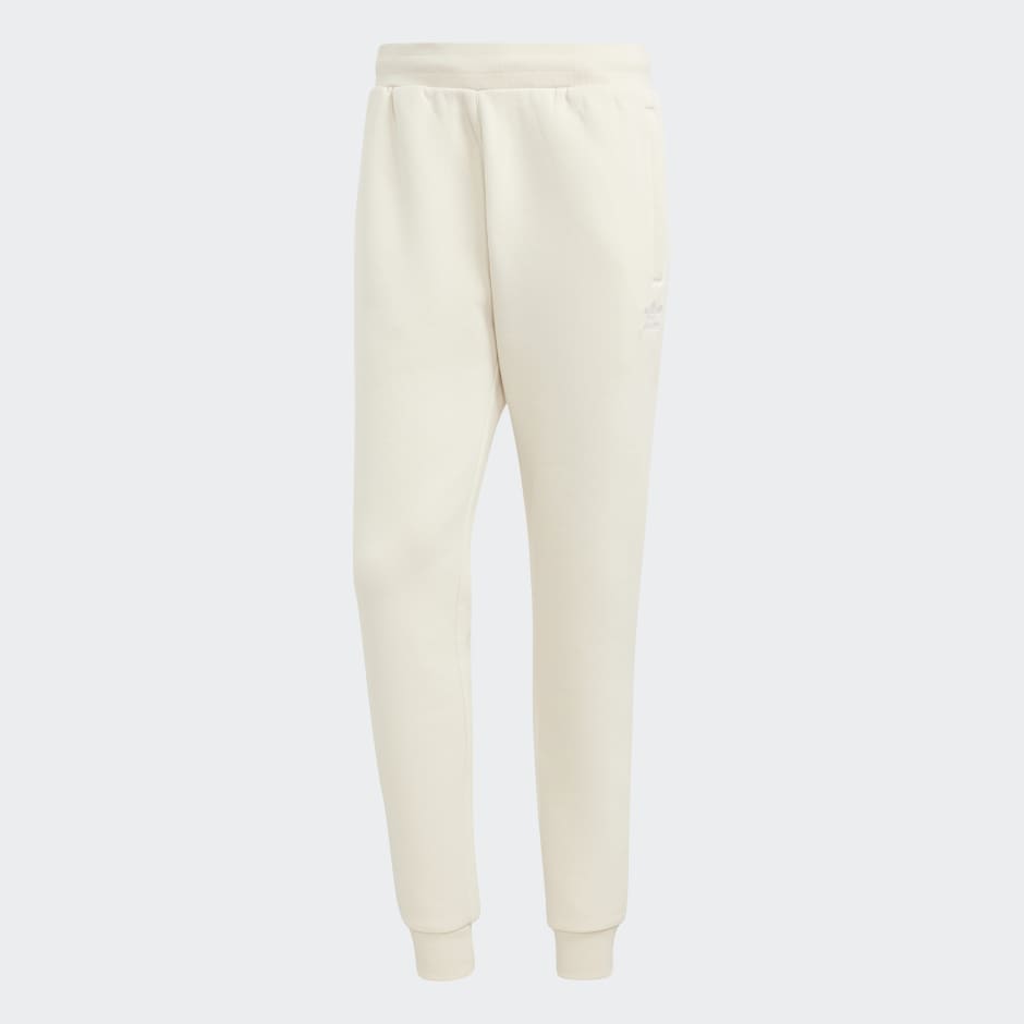 adidas Trefoil Essentials Pants - White | adidas UAE