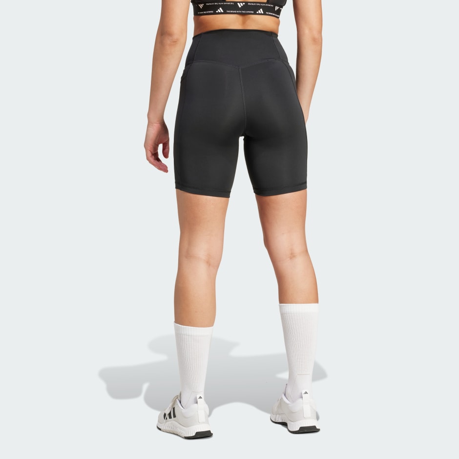 Optime Essentials Stash Pocket 7-Inch Short Leggings