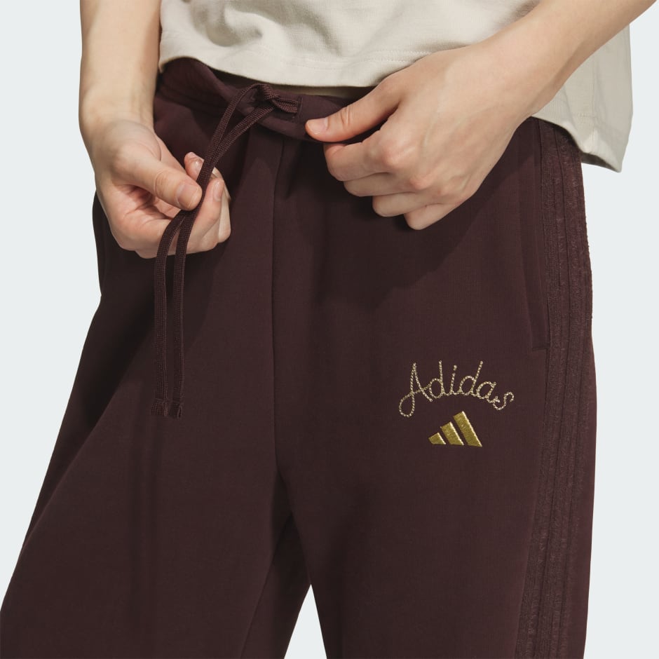 農曆新年喇叭形剪裁針織褲