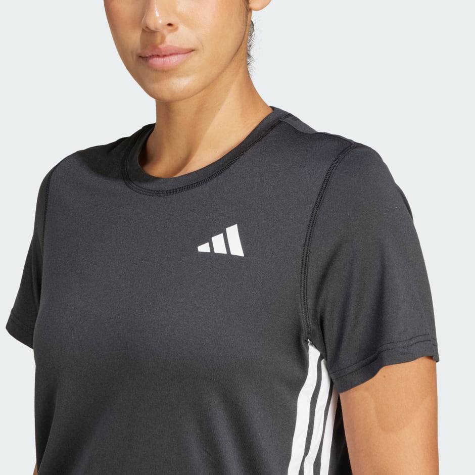 Train Essentials 3-Stripes Workout Tee