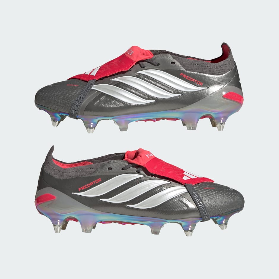 Ghete de fotbal PREDATOR ELITE cu limbă pliabilă, pentru teren moale