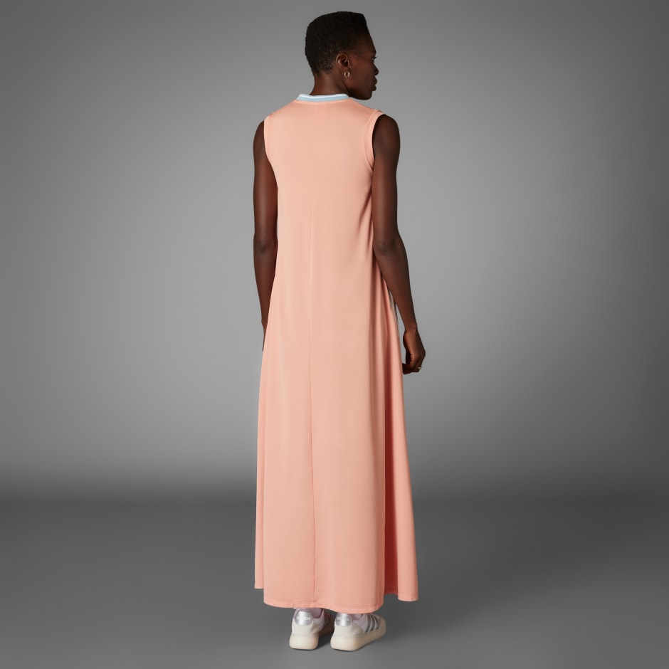 Tiro Cut 3-Stripes Soft Mesh Long Dress