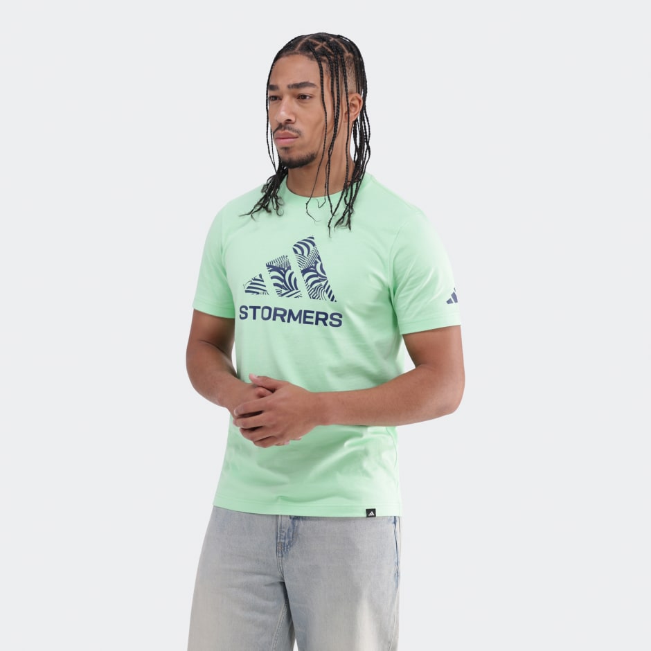 DHL Stormers Graphic Tee Lime Burst