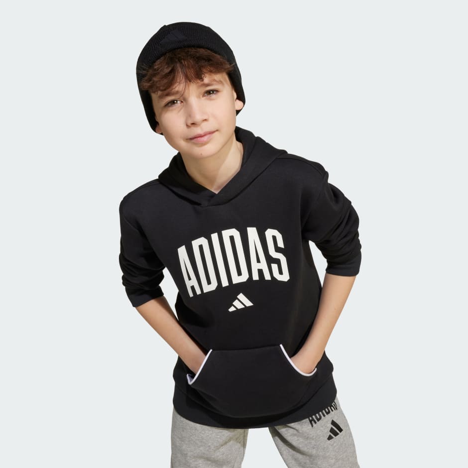 Seasonals Essentials Collegiate Typography Hoodie Kids