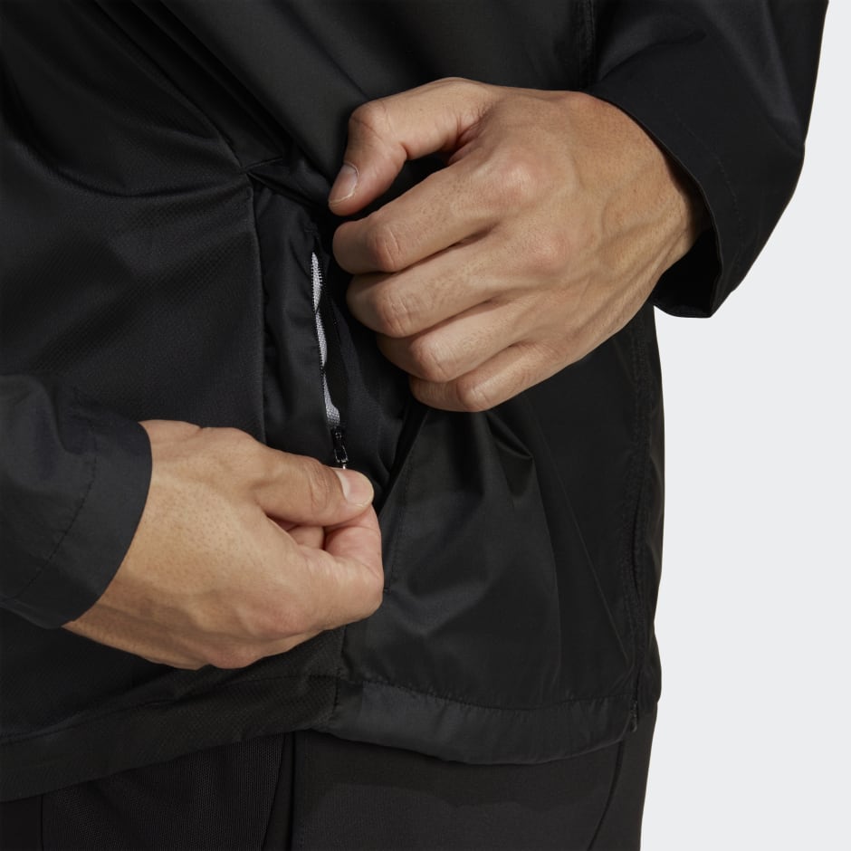 Men's Clothing - Own the Run Jacket - Black | adidas Egypt