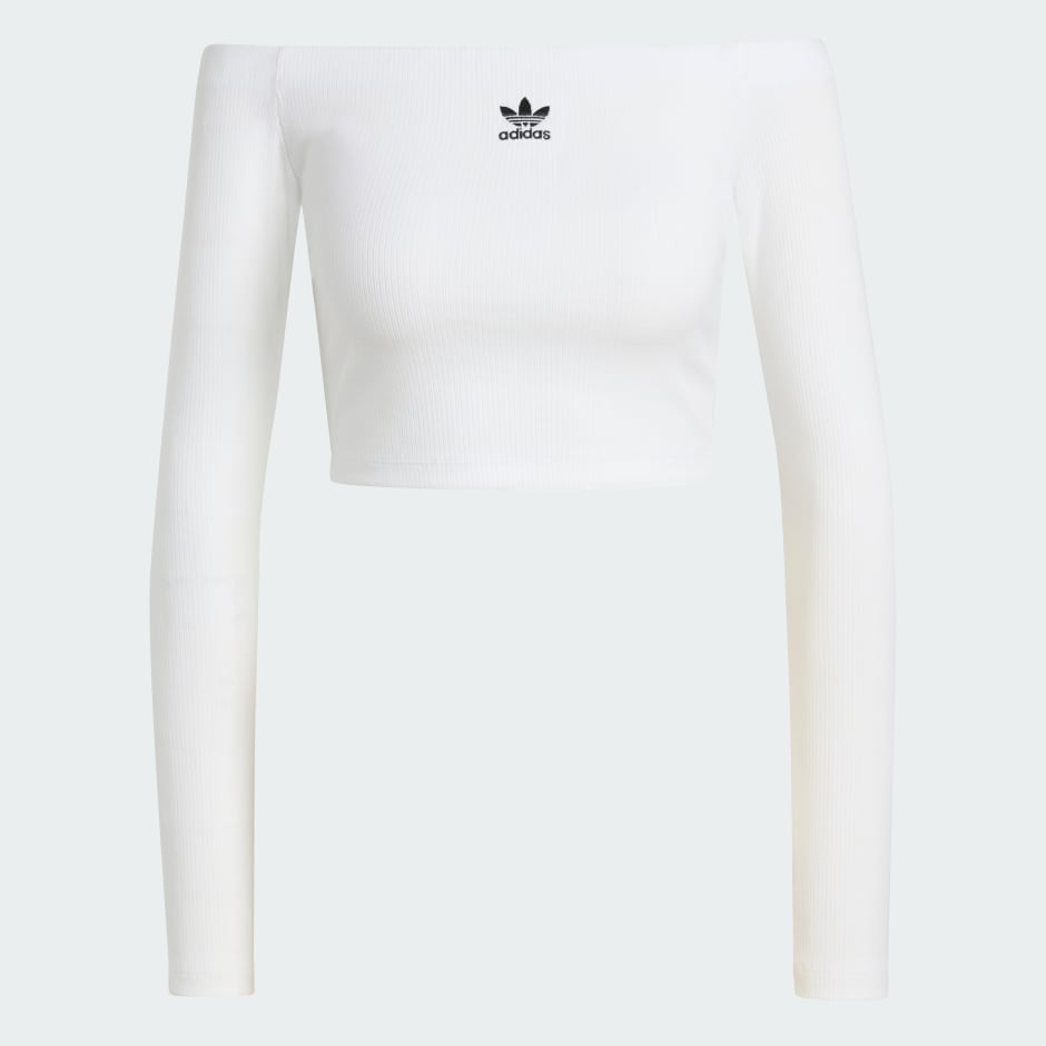 TRICOU CU M&Acirc;NECĂ LUNGĂ ȘI UMERI GOI ESSENTIALS