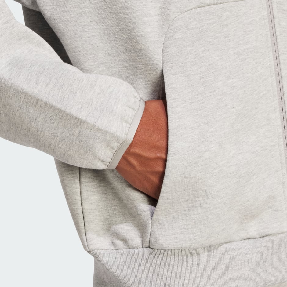 Future Icons Small Logo Full-Zip Hoodie