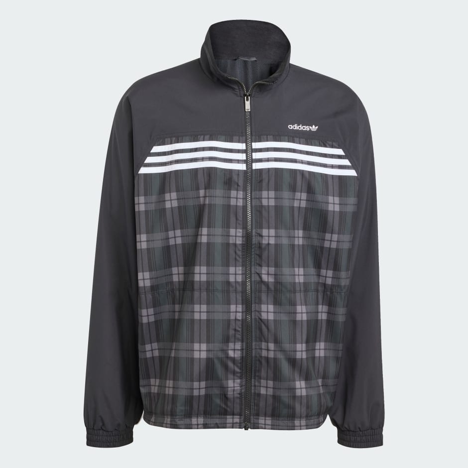 Tartan Loose Track Top