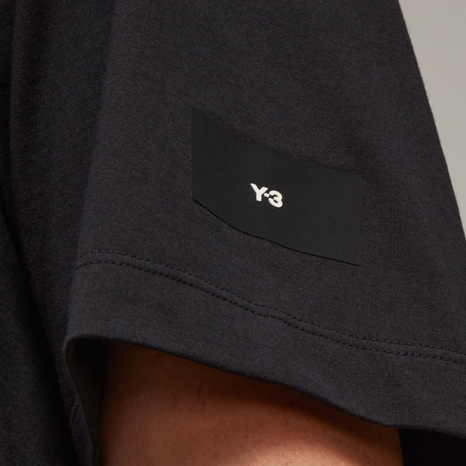 adidas Y-3 Relaxed Short Sleeve Tee - Black | adidas UAE