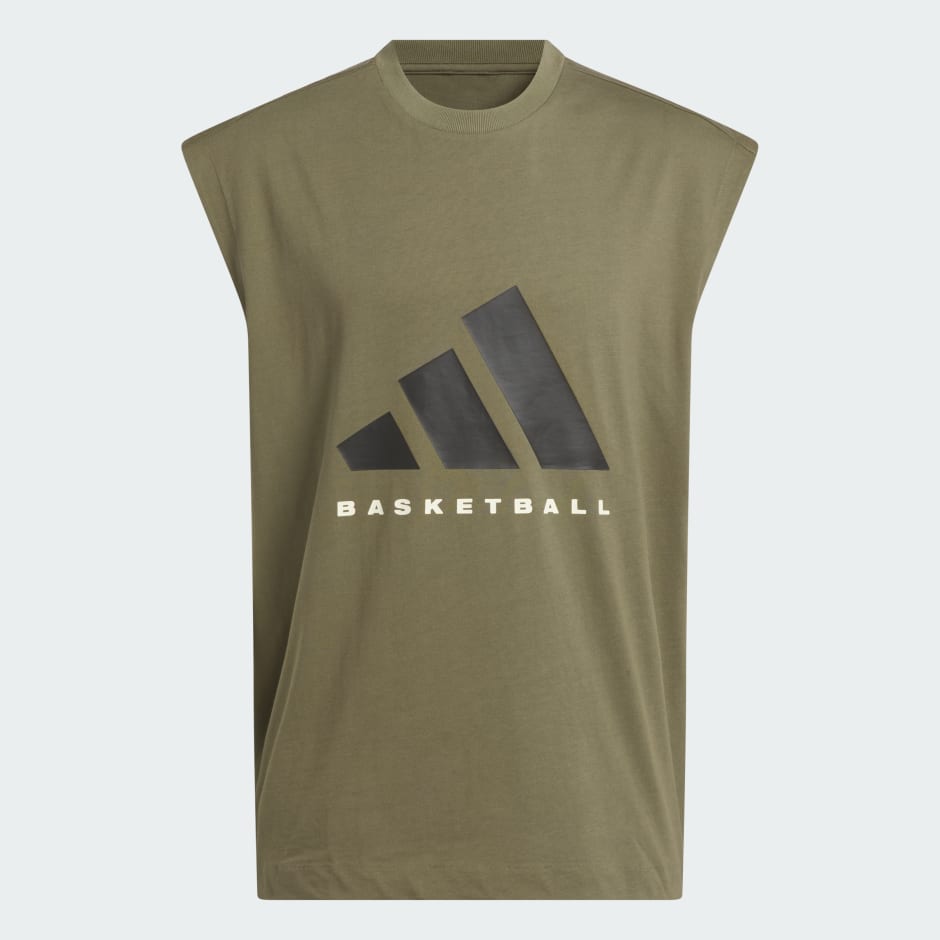 adidas Basketball Sleeveless Tee (Gender Neutral)