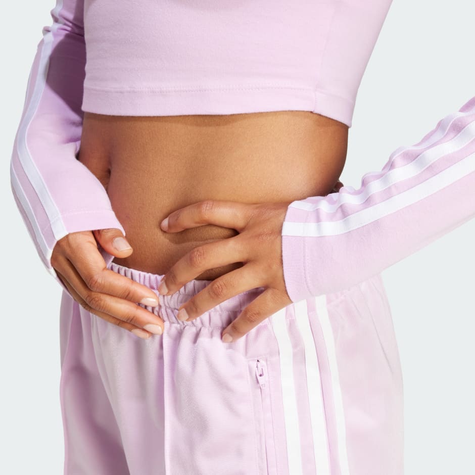 Bluză scurtă cu 3 dungi Adicolor