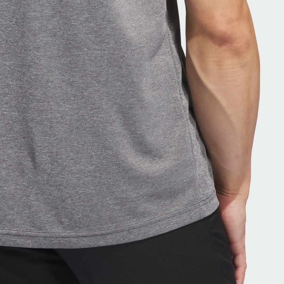 Adi Performance Heathered Polo Shirt