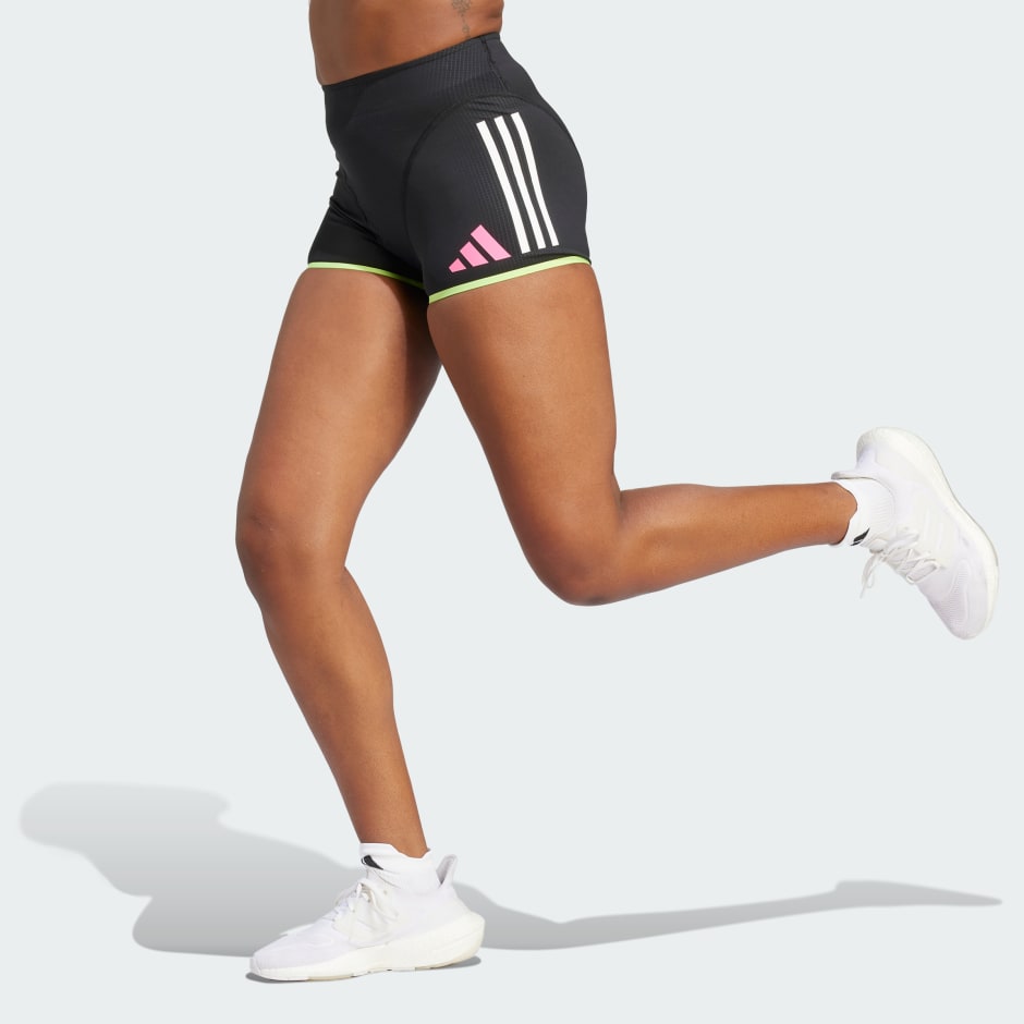 adidas Essentials 3-Stripes Single Jersey Booty Shorts - Grey