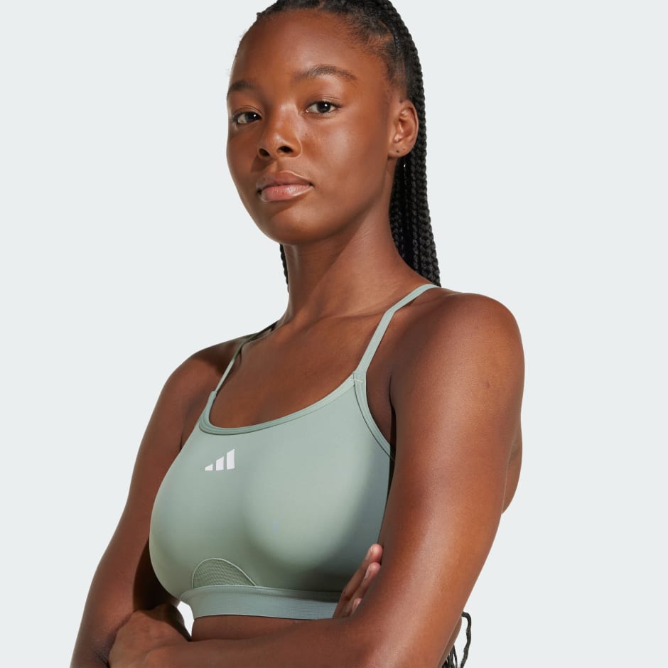 Aeroreact Training 3-Stripes Bra