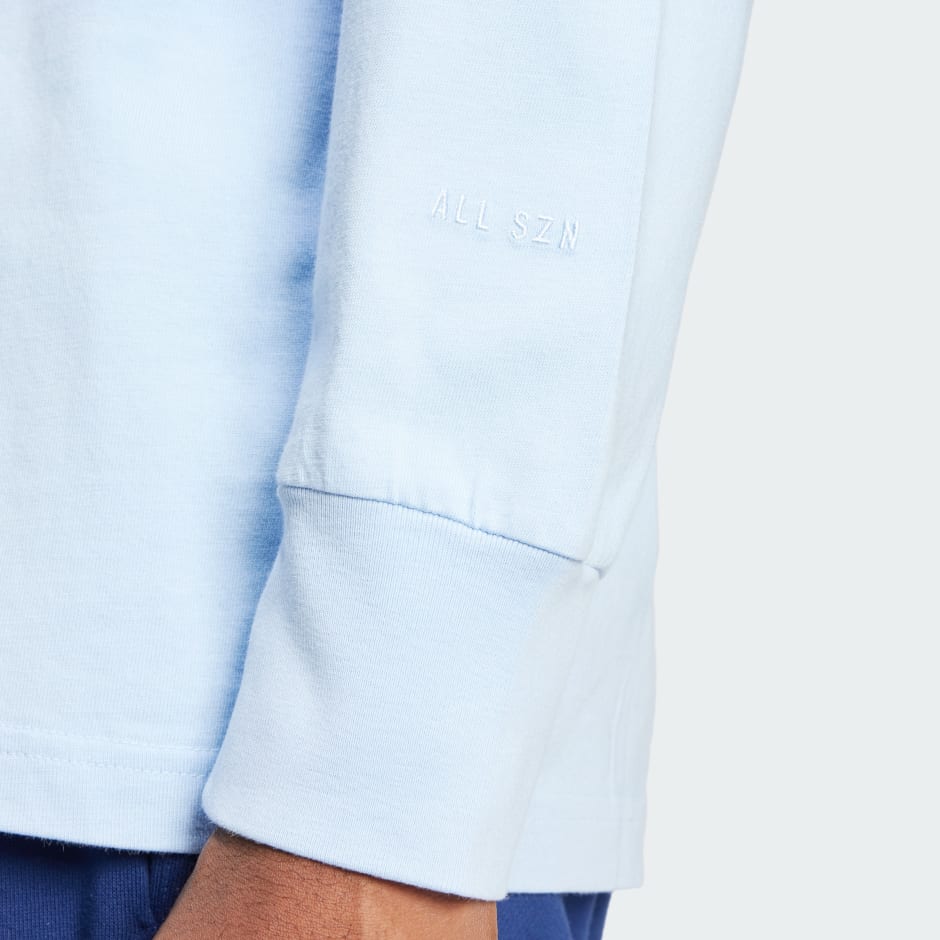 ALL SZN French Terry Dip-Dye Long Sleeve Shirt
