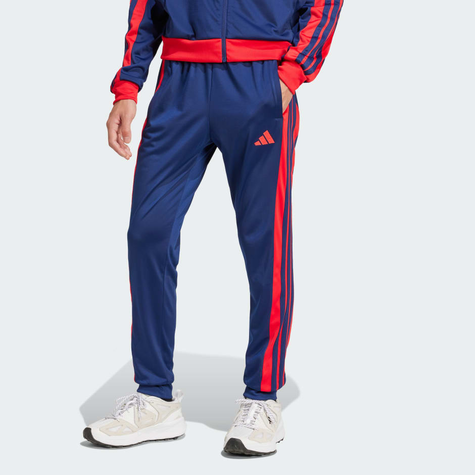 3-Stripes Tricot Regular Fit Colorblock Track Pants