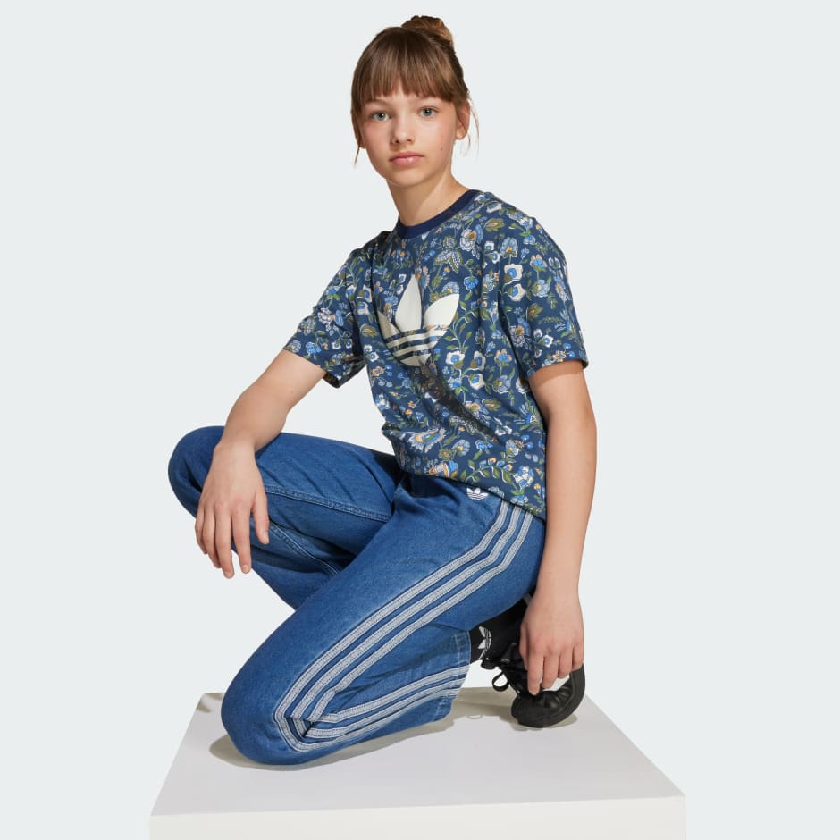 Tricou adidas Originals x Liberty London pentru copii
