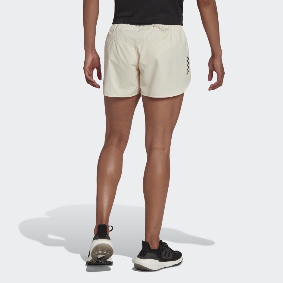 adidas Thebe Magugu Run Fast Running Shorts - Beige | adidas SA