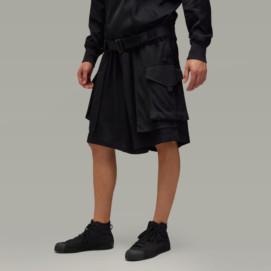 Y-3 Rayon Twill Shorts