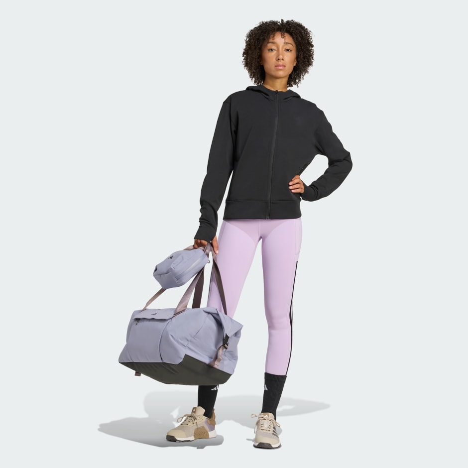 Optim&eacute; 3-Stripes Full Length Leggings