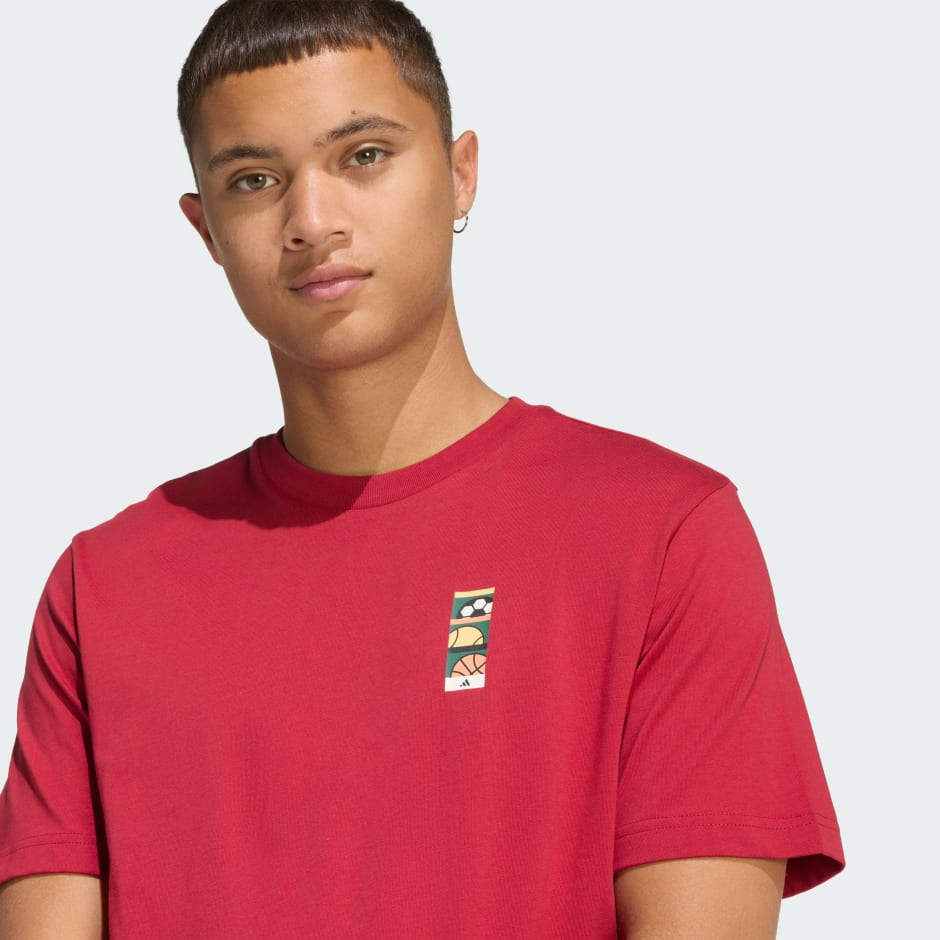 MEMORIES OF SPORT POSTER GRAPHIC T-SHIRT